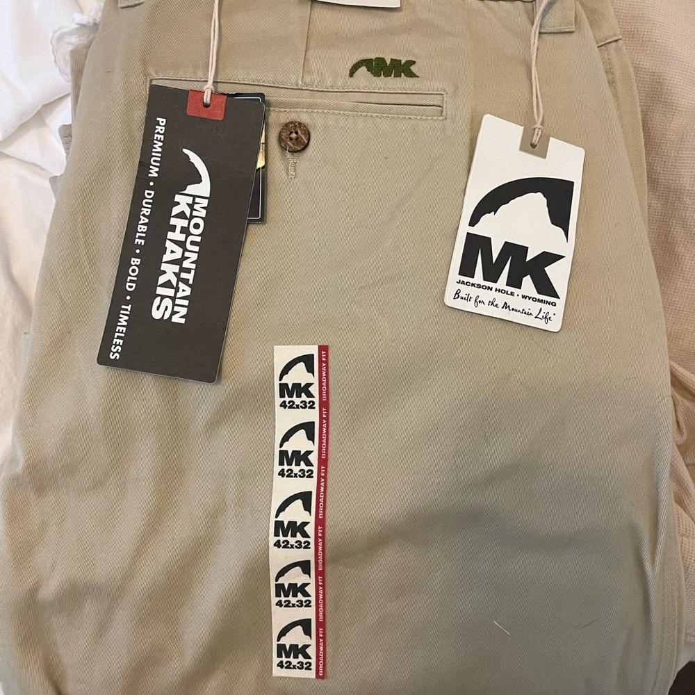 Mountain Khaki pants, NWT